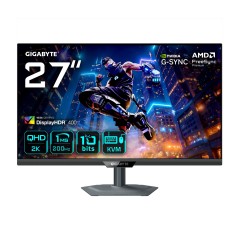 "Experience Stunning Clarity with the Gigabyte M27Q2 QD 27" 2K IPS Monitor - 210Hz, HDMI, DisplayPort & USB-C - Perfect for Gami